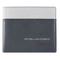 Кошелек мужской Piquadro "Urban", черный, серый, арт. PU4823UB00R/GRN