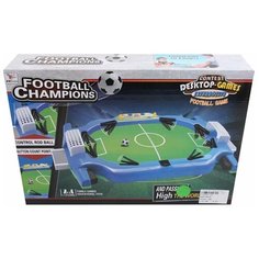 Настольный футбол Наша Игрушка игровое поле, лоток 2 шт, ворота 2 шт, мяч, коробка (2192)