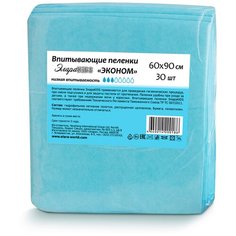 Впитывающие пеленки Элара Kids Эконом 60*90 см 30 шт. Элараkids