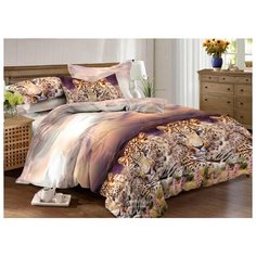 Постельное бельё Amore Mio Мако-сатин Nature Микрофибра Евро, Артикул 23231