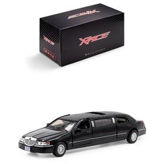 Детская инерционная металлическая машинка Serinity Toys, модель Линкольн, черный