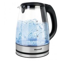Чайник Maxwell MW-1088(TR), 1850 Вт, 1,8 л, термостойкое стекло