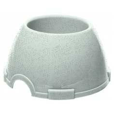 Миска для животных "Доктор ZOO", коническая, цвет: мраморный, 700 мл