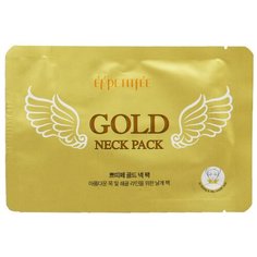 Гидрогелевая маска для шеи с золотом для упругой и гладкой кожи Gold Neck Pack For Firming & Silky Smooth Neck, 10г, PETITFEE