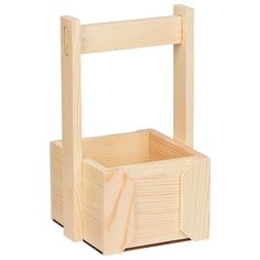 Заготовка для декорирования Mr. Carving "Ящик с ручкой", малый, 13х14х24 см, арт. ВД-752