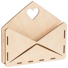 Заготовка для декорирования Mr. Carving "Конверт", 24x22x3,5 см, арт. ВК-024