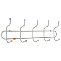 ВЕШАЛКА НАСТЕННАЯ "ДРУЖБА 5" (5 КРЮЧКОВ) 465*150*60 ММ МЕДНЫЙ АНТИК (1/10) ВН 331МА ЗМИ