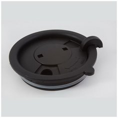 Термокружка "Pixie Crew" с силиконовой панелью для картинок (чёрная)