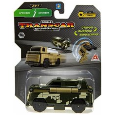 Машинка 1Toy Transcar Double, Броневик-Бензовоз, 8 см (Т20711)
