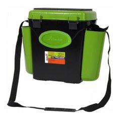 Ящик зимний FishBox односекционный (10л) зеленый Helios