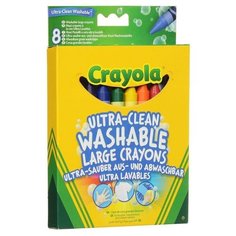 Восковые мелки, смываемые Crayola