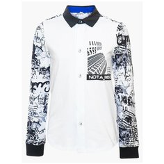 Рубашка Nota Bene размер 128, мультиколор