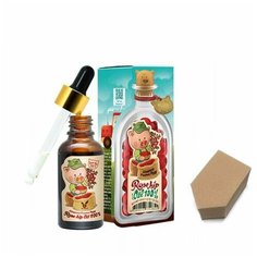 ELIZAVECCA FARMER PIGGY ROSE HIP OIL Масло шиповника 100%, 30мл + спонж