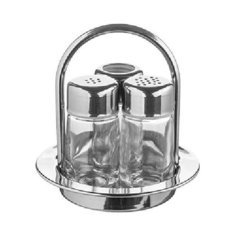 Набор соль/перец + ст. для зубоч.; стекло,сталь нерж., Frabosk, арт. 381.00.2