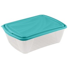 КОНТЕЙНЕР ДЛЯ СВЧ И ХОЛОДИЛЬНИКА "BREEZE" 1,75 Л (ГОЛУБОЙ) "БЫТПЛАСТ" Phibo