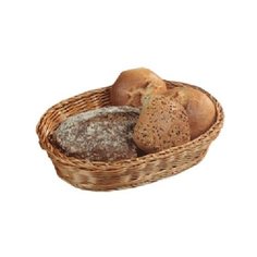 Корзина плетеная для хлеба овал.; полиротанг, Kesper, арт. 17821, Kesper, арт. 17821