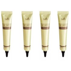 Lador Ночная восстанавливающая сыворотка для волос Snail Sleeping Hair Ampoule 4 х 20 мл. Lador