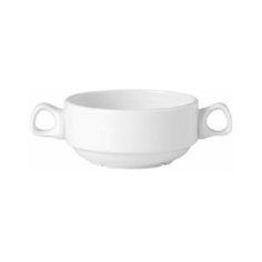 Бульонная чашка с 2 - мя ручками «Симплисити Вайт»; фарфор; 285мл, Steelite, арт. 1101 0119