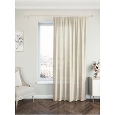 Портьеры ARCO DORO IJ 99 на ленте 260 см бежевый