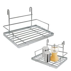 Полка навесная на рейлинг 24,5x15,5 см МультиДом