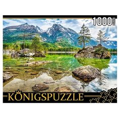 Пазл Konigspuzzle Германия. Озеро Хинтерзее (ГИK1000-0640), 1000 дет.