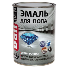Эмаль алкидноуретановая (АУ) DALI для пола база А (белый) 0.8 л