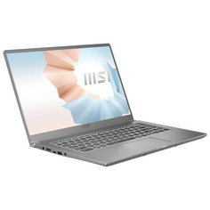 Ноутбук MSI Modern 15 A10M-645XRU (Intel Core i3 10110U/15.6"/1920x1080/8GB/256GB SSD/Intel UHD Graphics/DOS) 9S7-155136-645, серый