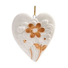 Украшение елочное "Сердце", 7,7x6,6x1 см Феникс Present