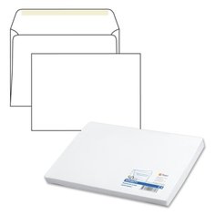 Конверт, С4 (229х324 мм), 50 штук, клей декстрин, белый, 90 г/м2 Курт