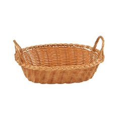 Корзина плетеная д/хлеба с ручкой; полиротанг, Kesper, Kesper