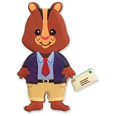 Набор стикеров с фоновыми рисунками "Дом хомячка" Melissa & Doug