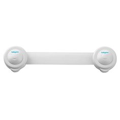 Универсальная защита для шкафчиков и холодильников BabyOno, цвет: белый, 2 штуки