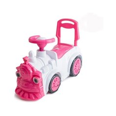 Каталка-машинка "Паровозик", цвет: бело-розовый RT