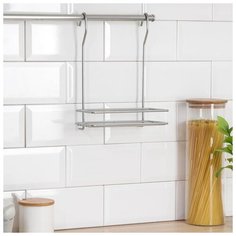 Полка на рейлинг 1-ярусная прямая, 200*100*270 мм 5598875 Сима ленд