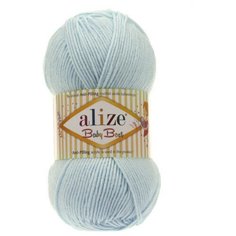 Пряжа Alize "Baby Best", цвет: 189 светло-бирюзовый, 240 м, 100 грамм (5 мотков)