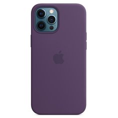Чехол-накладка Apple MagSafe силиконовый для iPhone 12 Pro Max аметист