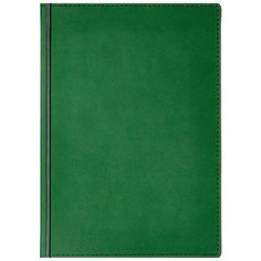 Ежедневник Альт Velvet недатированный, искусственная кожа, А5, 136 листов, зеленый