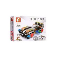 Конструктор Sembo Famous Car 607041 Машинка-трансформер mini 4WD (Tridagger X)