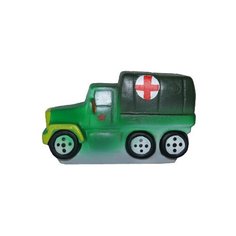 Игрушка для ванной Кудесники Машина Скорая военная помощь (СИ-610) зеленый