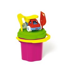 Песочный набор №106 с машинкой "Бублик" Стеллар