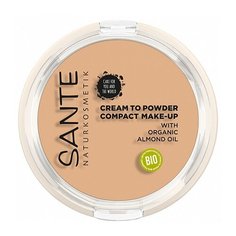 Sante Naturkosmetik Тональный крем Cream to Powder Compact Make-Up, 9 г, оттенок: 01 ваниль
