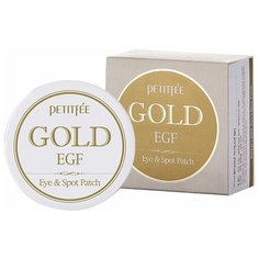 Petitfee_Gold&EGF_Eye&Spot_Patch60+30шт Патчи для области вокруг глаз и для точечного использования с золотом и EGF, 60 шт + 30 шт