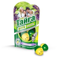 Контейнер Тайга Антимоль контейнер яйцо ИН-19, 50 г, 2 шт.