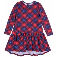 Платье Bossa Nova размер 104, красная клетка