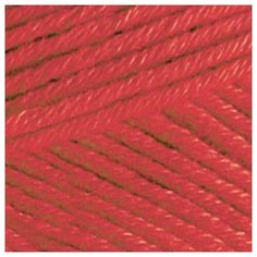 Пряжа ALIZE "Cotton Gold Plus", цвет 56 красный, 5 мотков, арт. 499318