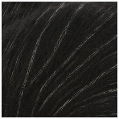 Пряжа Пехорка "Гламурная", 175 метров, 10 мотков по 50 грамм, цвет: 02 черный