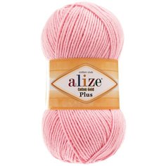 Пряжа Alize "Cotton Gold Plus", 200 метров, 5 мотков по 100 грамм, цвет: 170 розовый