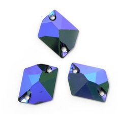 Стразы пришивные акриловые "Crystal", 10 штук, арт. TS.ED6.1.06 Tesoro