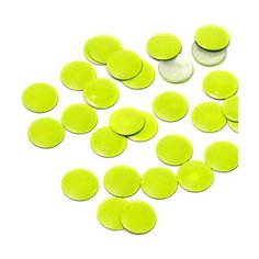 Стразы термоклеевые "IDEAL", 6 мм, цвет: 062 салатовый, 200 штук