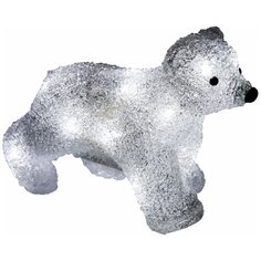 Фигурка NEON-NIGHT Медвежонок 18 см белый